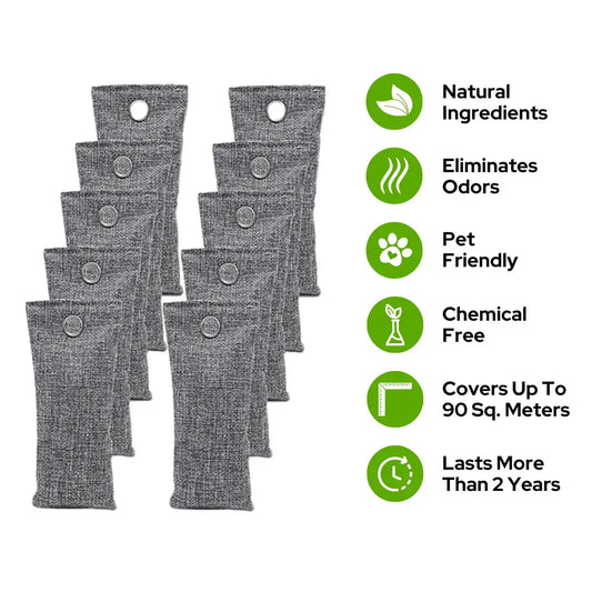10 Charcoal Bags